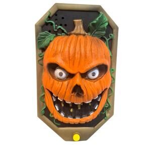 Vintage 1996 Toy State Animated Lights Sound Motion Halloween Doorbell Decor